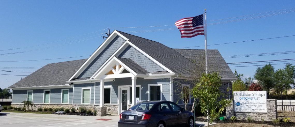 New Optometry Practice in Berea/Olmsted Falls at 487 Bagley Rd, the SW corner of Lindberg and Bagley intersection
